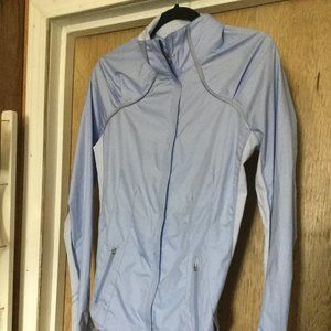 Lululemon like new windbreaker style jacket size 6 light blue color